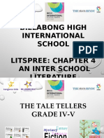 Billabong High International School Litspree: Chapter 4 An Inter School Literature Festival