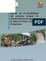 Pre Factibilidad El Volcan, Camotan PDF