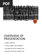 1 Primary Health Care