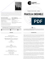 Phacelia Ensemble Programme