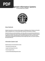 Management Information Systems: About Starbucks