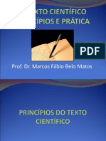 PRINCÍPIOS DO TEXTO CIENTÍFICO