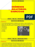 Exercícios de Fenômenos Ondulatórios Pré Ufu Física Dudu 23 04 2020