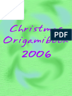Christmas Origami Book 2006