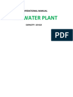DM Plant Manual-10 KLD