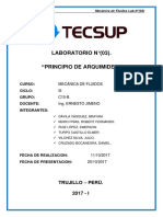 Informe de Mecánica de Fluidos 3