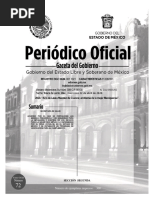 Gaceta Del Gobierno Edomex 22 de Abril Salud