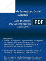 02 Tecnicas de Investigacion Del Subsuelo