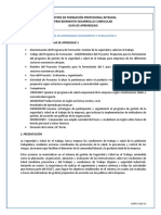 Evaluación y Seguimiento Cuarto Semestre Noche PDF