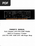 FRS GMRS Frequency Chart | PDF | Radio Technology | Service Industries