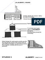 Alberti Studi O 5: ST. Mari A Novella, Alberti, 1456AD