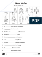 T e 803 Base Verb Gap Fill Differentiated Activity Sheet English Ver 4