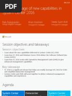 Take Advantage of New Capabilities in System Center 2016: Bala Rajagopalan Kiran Madnani Neela Syam Kolli