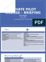 Briefing 10A Slow Flight.pptx
