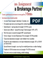 Selecting A Brokerage Partner Instructions