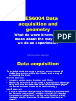 Seismic Data Acquisition & Geometry