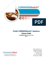 Vlink Commandbatch Interface Setup Guide