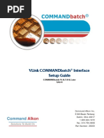 Vlink Commandbatch Interface Setup Guide