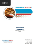 Flow Control Dampening: Commandbatch V1.03 & Later 11/27/12