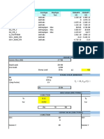 Base Reactions and Seismic Analysis Table