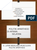 Runtuhnya Politik Apertheid Di Afrika Selatan