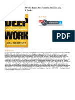 PDF Download Deep Work: Rules For Focused Success in A Distracted World Full Books