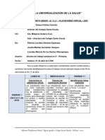 Informe Semanal - 5° PDF