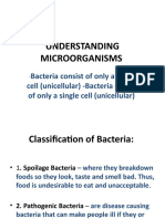 Understanding Microorganisms Food Sanitation and Safety