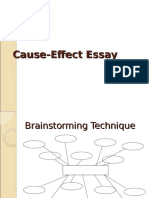 Cause and Effect