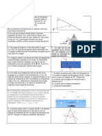 Ejercicios Refracción de La Luz