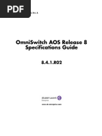 Omn - Switch Release8 Specification Guide