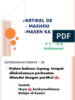 6. Partikel de untuk keterangan tempat-1.pptx