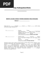 Berita Acara Pinjam Pakai