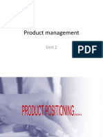 Product Management: Unit 2
