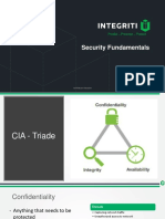 Security Fundamentals: Predict - Preempt - Protect