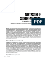 LAMPEJO-ARTIGO - Nietzsche e Schopenhauer - Tragédia e Pessimismo PDF