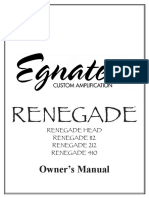 Renegade: Owner's Manual