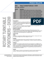 Product: Rotary Turntable Positioners - DX200