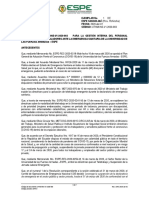 Isntruccitivo Gestión Interna Espe Teletrabajo PDF