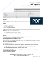 GP Topcoat: Technical Data Sheet