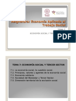 Tema 7 - Economía Social