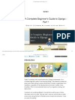 Complete Beginner's Guide to Django - Part 1 Introduction