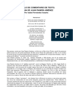 Comentario de Texto de Juan Ramón Jiménez