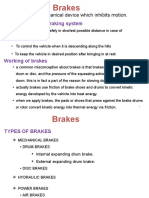 A Brake Is A Mechanical Device Which Inhibits Motion.: Main Functions of Braking System