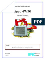 Epec 4W30: Instructions For Use