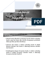 P III - Gerak Relatif - Pusat Sesaat