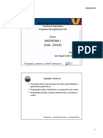 Geotecnia - I - Tema - 0 - Presentación Del Programa PDF
