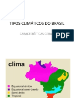 Tipos Climáticos Do Brasil