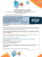 Guía para El Desarrollo Del Componente Práctico - Fase 5 PDF