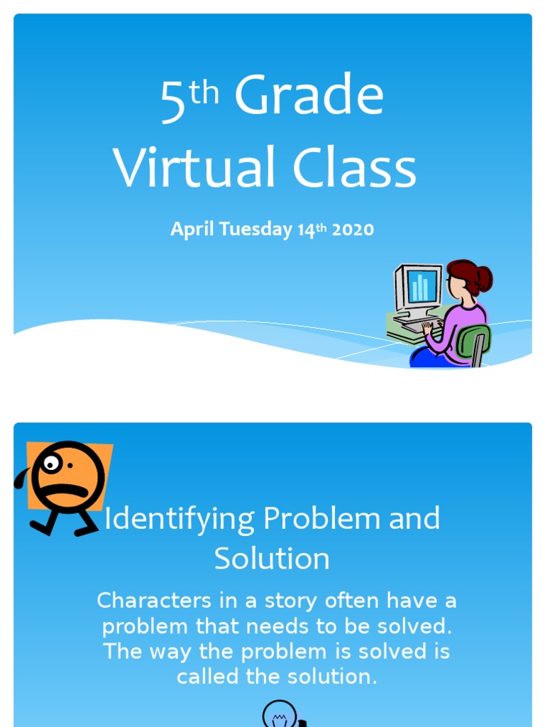 5th Grade Problem-Solution Lesson | PDF